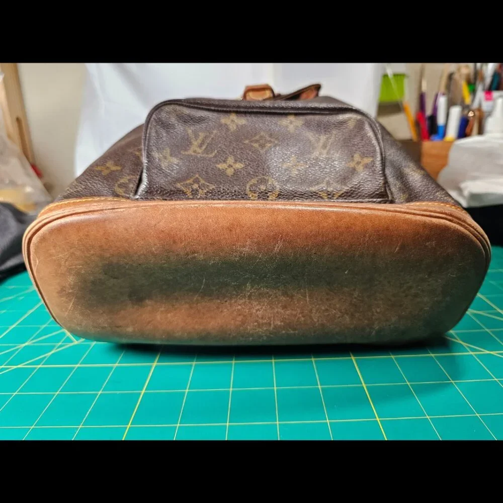 Louis Vuitton Vintage Montsouris Backpack Monogram Canvas MM - Picture 6 of 10